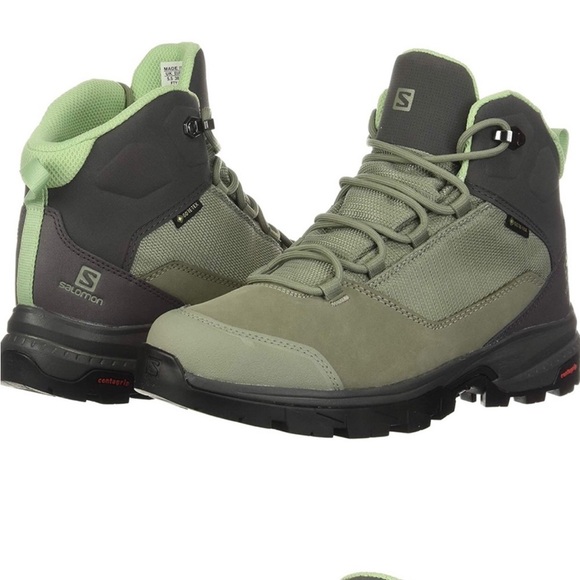 Salomon Outward Mid GTX Hiking Boots - Women's - Picture 1 of 6